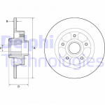 DELPHI Bremsscheibe