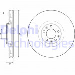 DELPHI Bremsscheibe