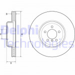 DELPHI Bremsscheibe