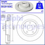 DELPHI Bremsscheibe