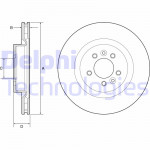 DELPHI Bremsscheibe
