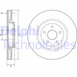 DELPHI Bremsscheibe