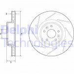 DELPHI Bremsscheibe