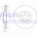 DELPHI Bremsscheibe