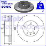 DELPHI Bremsscheibe