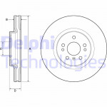DELPHI Bremsscheibe