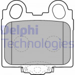 DELPHI Bremsbelagsatz, Scheibenbremse