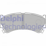DELPHI Bremsbelagsatz, Scheibenbremse