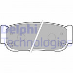 DELPHI Bremsbelagsatz, Scheibenbremse