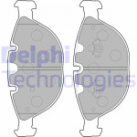 DELPHI Bremsbelagsatz, Scheibenbremse