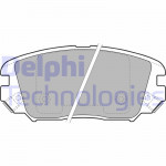 DELPHI Bremsbelagsatz, Scheibenbremse