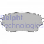 DELPHI Bremsbelagsatz, Scheibenbremse