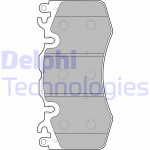 DELPHI Bremsbelagsatz, Scheibenbremse