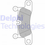 DELPHI Bremsbelagsatz, Scheibenbremse