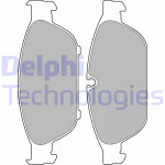 DELPHI Bremsbelagsatz, Scheibenbremse