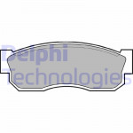 DELPHI Bremsbelagsatz, Scheibenbremse