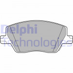 DELPHI Bremsbelagsatz, Scheibenbremse