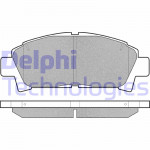 DELPHI Bremsbelagsatz, Scheibenbremse