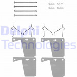 DELPHI Zubehörsatz, Scheibenbremsbelag
