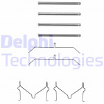 DELPHI Zubehörsatz, Scheibenbremsbelag