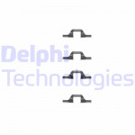DELPHI Zubehörsatz, Scheibenbremsbelag