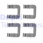 DELPHI Zubehörsatz, Scheibenbremsbelag