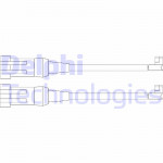 DELPHI Warnkontakt, Bremsbelagverschleiß