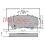 METZGER Bremsbelagsatz, Scheibenbremse