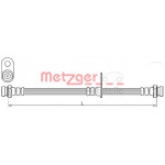 METZGER Bremsschlauch
