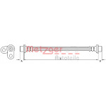 METZGER Bremsschlauch