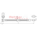 METZGER Bremsschlauch