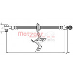 METZGER Bremsschlauch