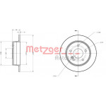 METZGER Bremsscheibe