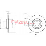METZGER Bremsscheibe