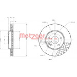 METZGER Bremsscheibe