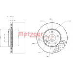 METZGER Bremsscheibe