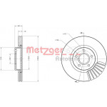 METZGER Bremsscheibe