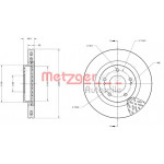 METZGER Bremsscheibe