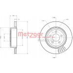 METZGER Bremsscheibe