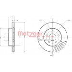 METZGER Bremsscheibe