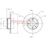 METZGER Bremsscheibe