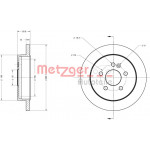 METZGER Bremsscheibe