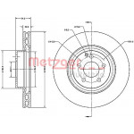 METZGER Bremsscheibe