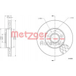 METZGER Bremsscheibe