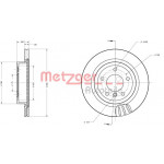 METZGER Bremsscheibe