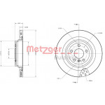 METZGER Bremsscheibe