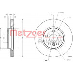 METZGER Bremsscheibe