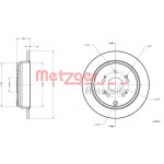 METZGER Bremsscheibe