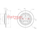 METZGER Bremsscheibe