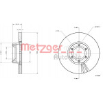 METZGER Bremsscheibe
